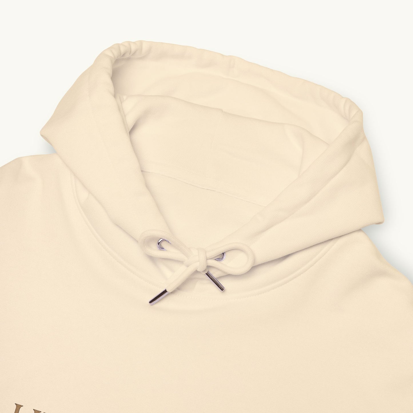 Rose Cotton Luxury Hoodie — "Unshaken"