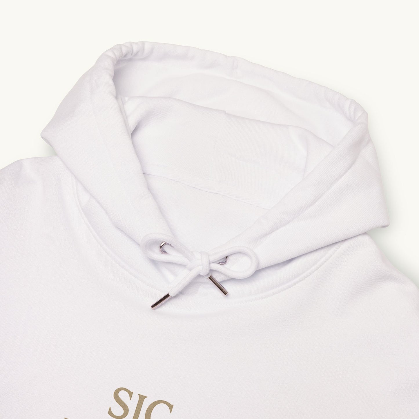 Rose Cotton Luxury Hoodie — "Sic Parvis Magna"