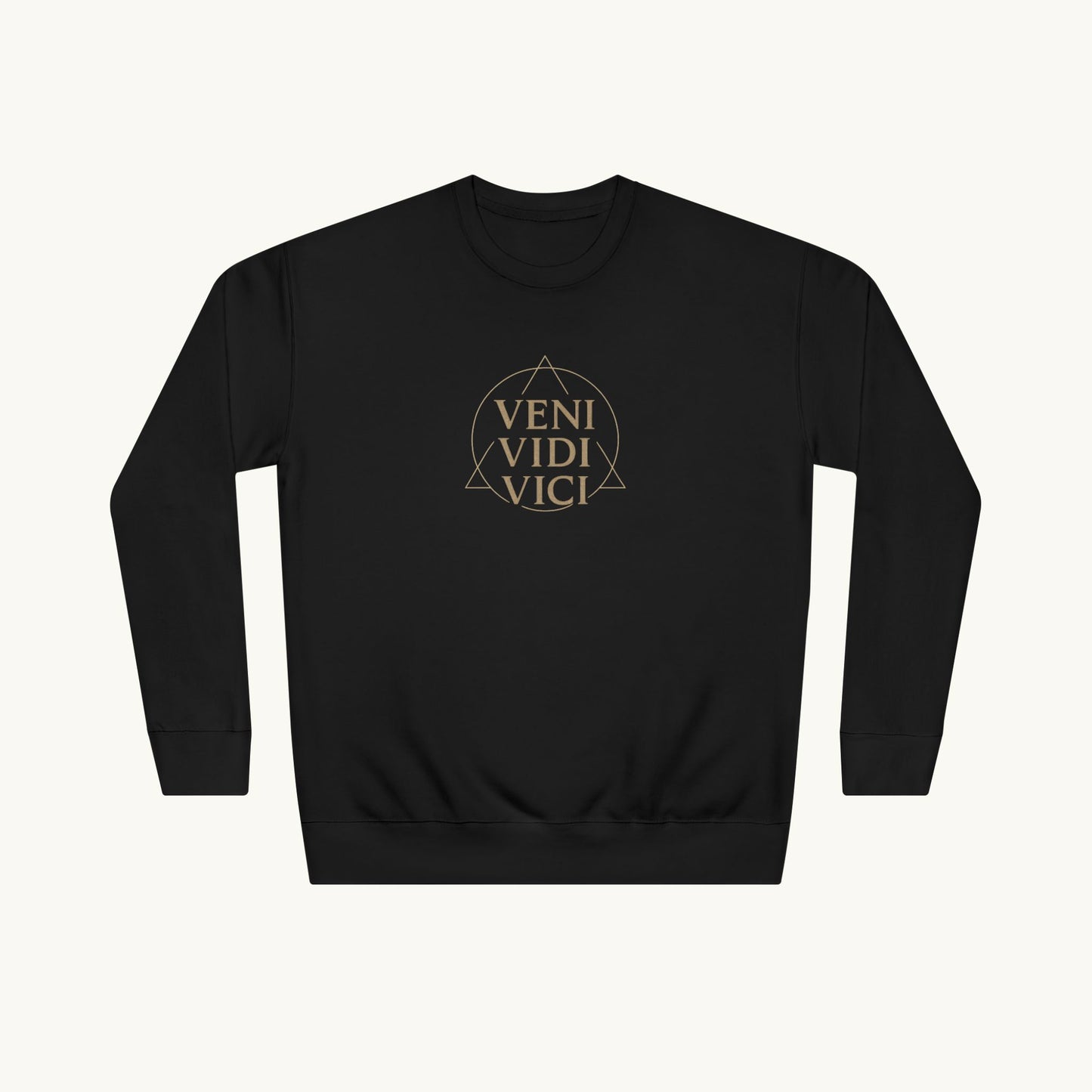 Rose Cotton Luxury Sweatshirt — "Veni Vidi Vici"