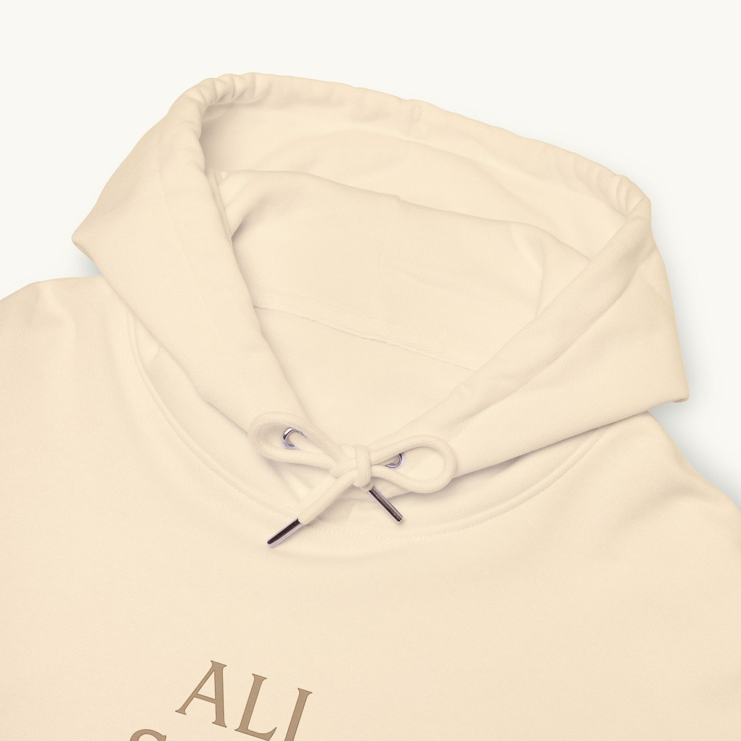 Rose Cotton Luxury Hoodie — "All Soul No Fear"