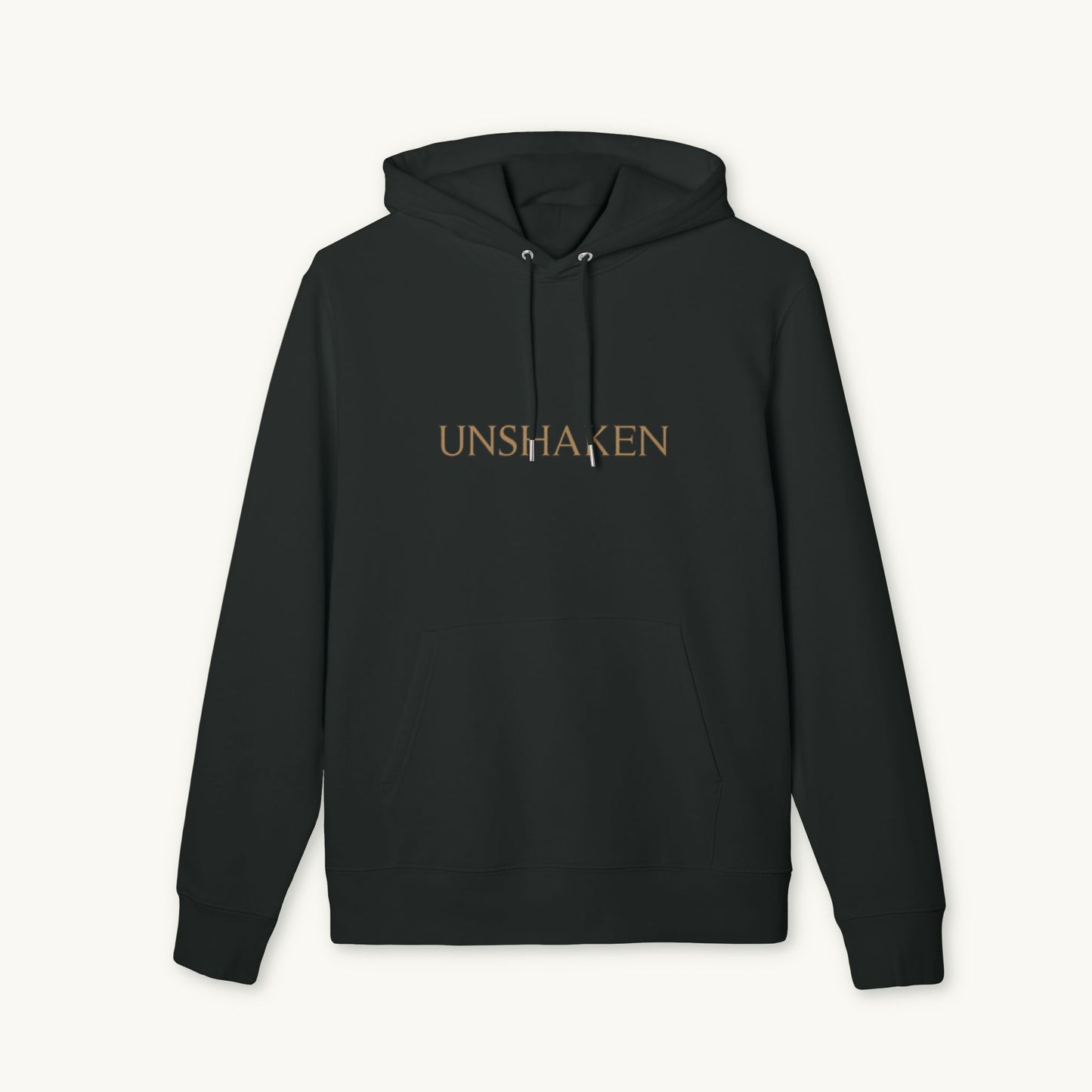Rose Cotton Luxury Hoodie — "Unshaken"