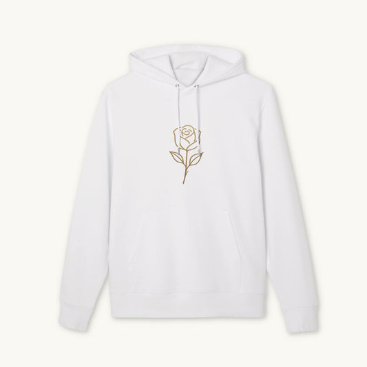 Rose Cotton Luxury Hoodie — "The Divine Rose"