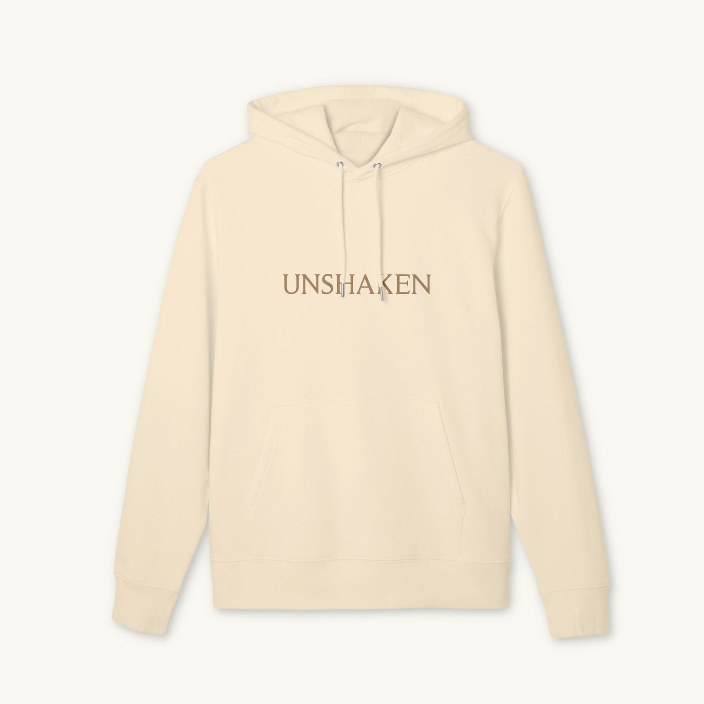 Rose Cotton Luxury Hoodie — "Unshaken"