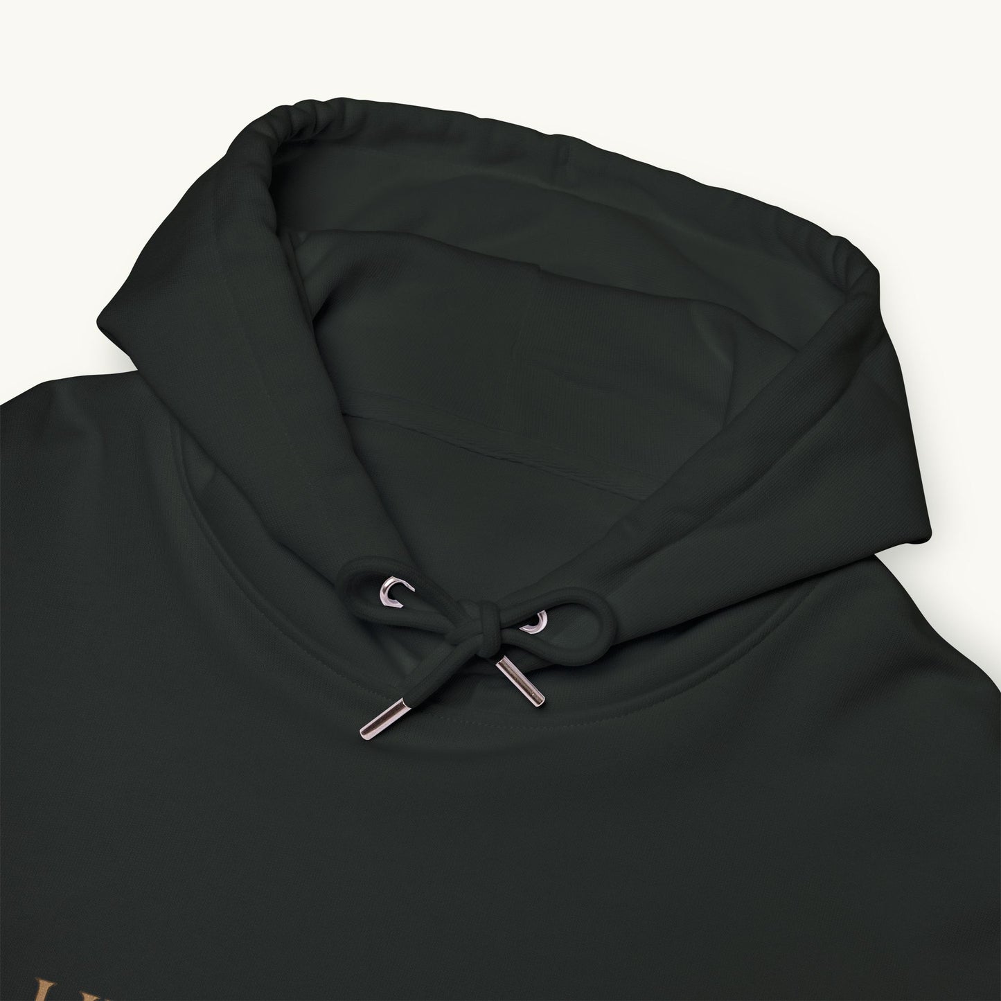 Rose Cotton Luxury Hoodie — "Unshaken"