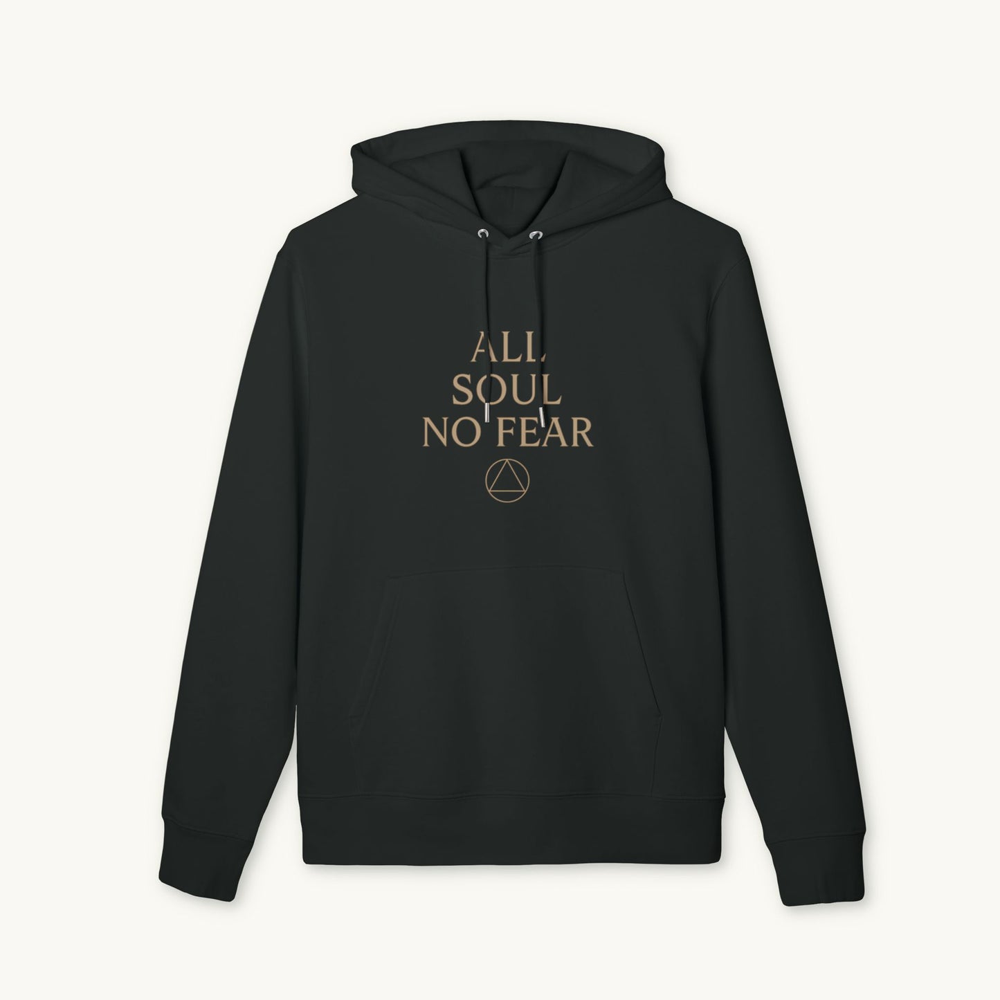 Rose Cotton Luxury Hoodie — "All Soul No Fear"