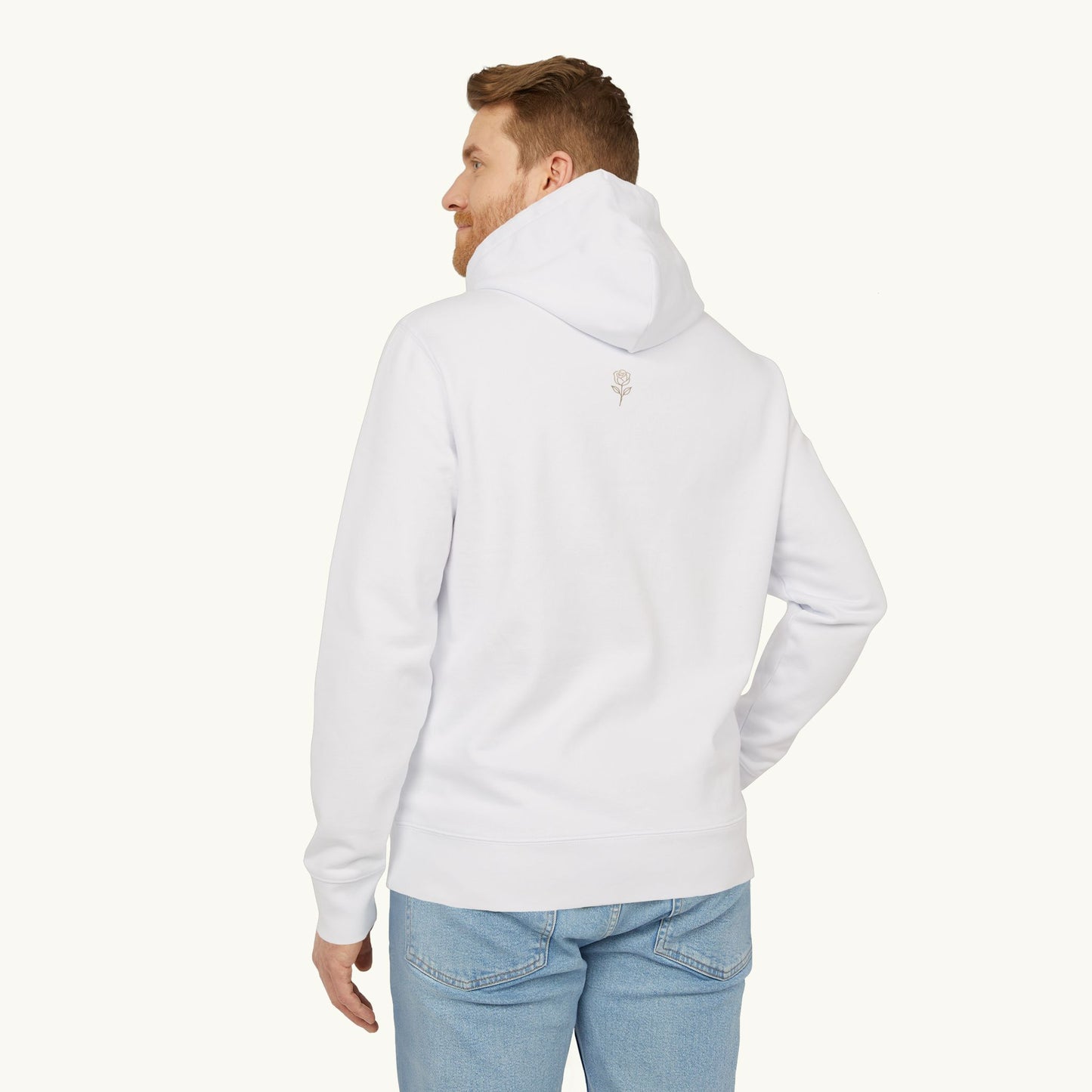 Rose Cotton Luxury Hoodie — "Non Ducor, Duco"